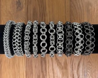 Handmade Chainmail Bracelets