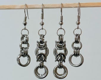 Handmade Chainmail Earrings