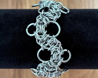 Handmade Chainmail Chunky Bracelet