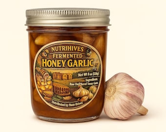 Ajo con miel fermentada