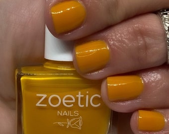 Sunflower Yellow Nail Polish / Unique Yellow Nail Polish / Vegan Nail Polish / Cruelty Free Nail Polish / Formaldehyde Free Nail Polish