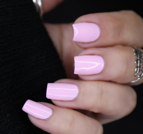 Top 45+ imagen uñas color rosa pastel - Abzlocal.mx