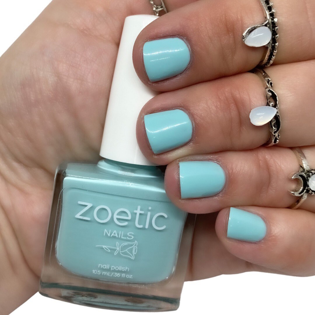Pastel Blue Green Nail Polish Pale Robins Egg Blue Nail - Etsy Pastel Blue Green Nail Polish Pale Robins Egg Blue Nail - Etsy