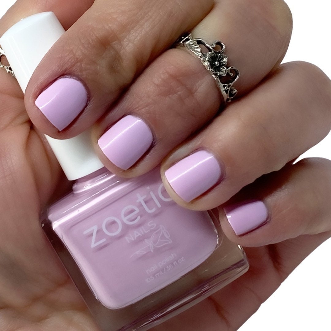 Pastel Pink Nails - Etsy