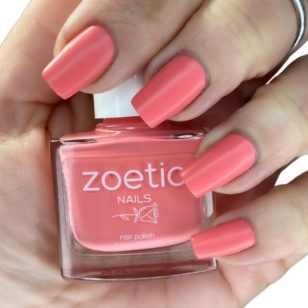 Matte Coral Nail Polish / Matte Light Peachy Pink Nail Polish - Etsy Ireland Matte Coral Nail Polish / Matte Light Peachy Pink Nail Polish - Etsy Ireland