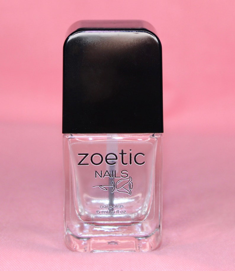 Clear Nail Polish Base and Top Coat / Formaldehydefree Nail Etsy