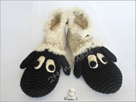 Women's Boiled Wool Slippers With Woodland Motif | Plow & Hearth