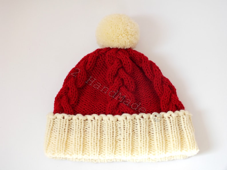 Unisex Oversized Cable Knit Long Beanie Hat Various Colours Available