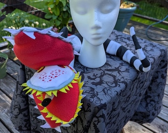 Beetlejuice Inspired Sandworm Shoulder Buddy