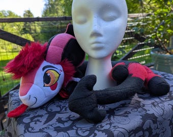 Hazbin Hotel Inspired Cosplay Shoulder Buddies (Razzle And/Or Dazzle)