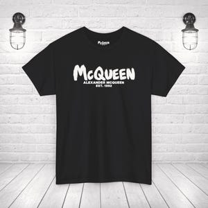 Alexander Mcqueen T Shirt - Etsy