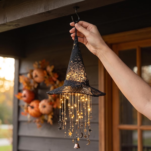 Led Pyramid Tree Seasonal Wind Chimes - Etsy