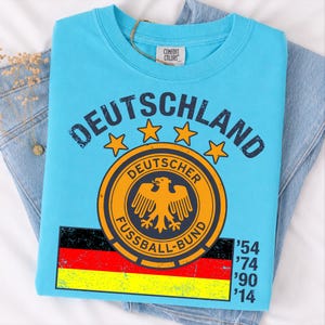 Vintage Germany Football Shirt Deutschland World Cup Soccer Tee Retro German Flag Fan Gift DFB World Champion Jersey 2026 Football