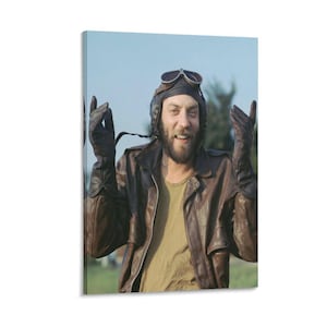 Donald Sutherland Kelly's Heroes Painting On Canvas Wall Art Poster Picture Print Living Room Walls Decor Home Posters