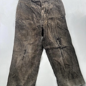 Vintage French Work Pants 1940s - Etsy