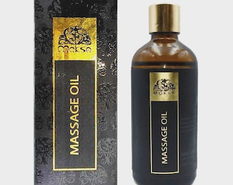 Olio da massaggio aromaterapico naturale 100 ml / Crema idratante rilassante per il corpo