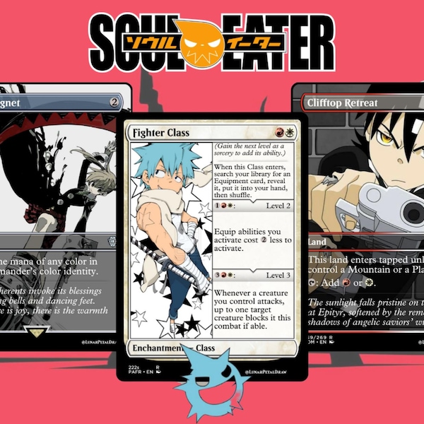 Soul Eater Mifune Infinite Sword Style Commander Deck - Anime Proxy EDH Ready to Play 100 Cards