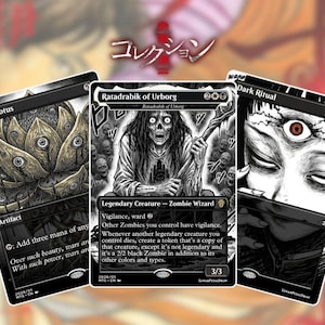 junji ito mtg cards for sale Proxy Deck this is your drop MTG Card Sleeves – Junji