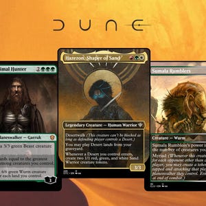mtg dune cards Deck Mtg Dune Commander