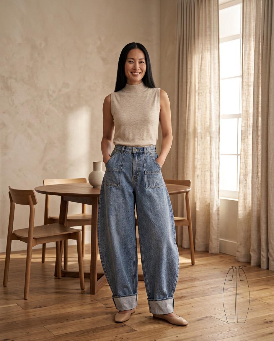 Yoke Waist Pants - Etsy