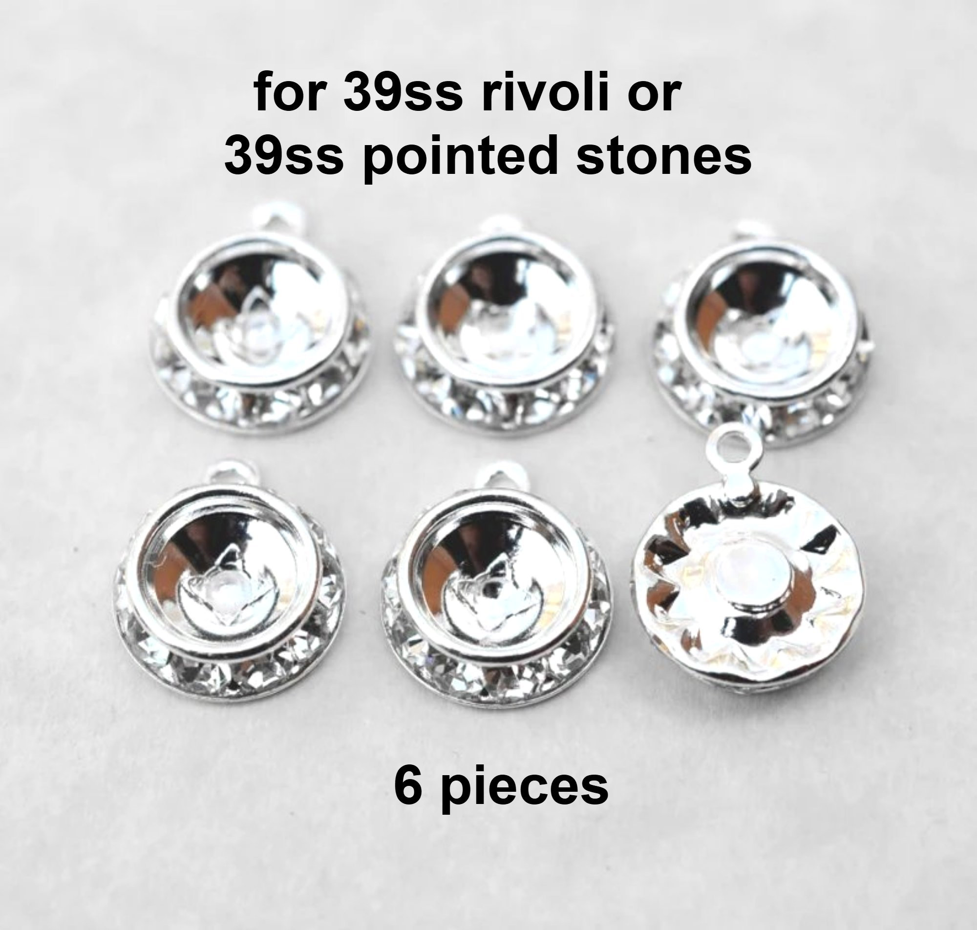 How to Set Multiple Swarovski Crystals in Prong Gita Jewelry Settings 
