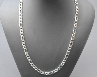 Figaro Necklace, Stainless Steel Figaro Chain, Men's Necklaces