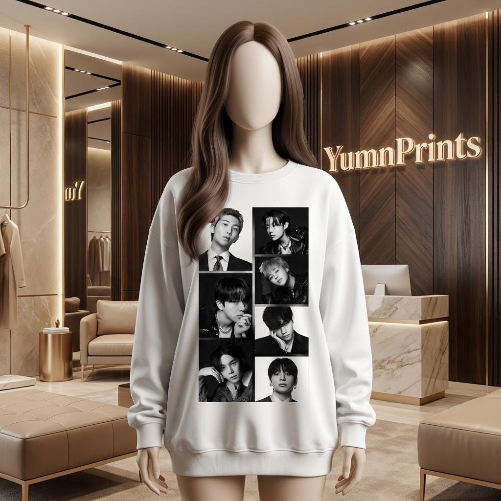 Bts V T Shirt Black - Etsy