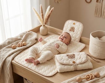 Portable Baby Changing Pad Waterproof Foldable Diaper Mat Travel Newborn Essential