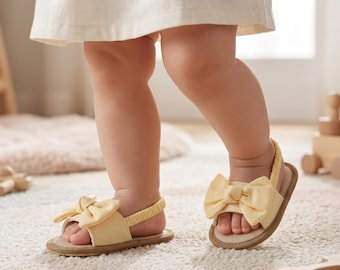Erste Wanderer Schuhe, Baby-Mädchen Sandalen, Baby-Schuhe mit weicher Sohle, Sommer-Baby-Schuhe, niedliche Säugling Mädchen Schuhe, Baby-Geschenk
