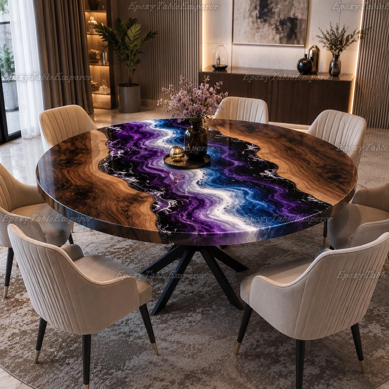 Galaxy Resin Coffee Table - Etsy