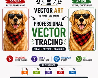 Photo to SVG, Images to SVG, Photo to Vector, Image to Vector, Custom Cutting File, Logo to Vector, Convert to SVG, Logo Conversion