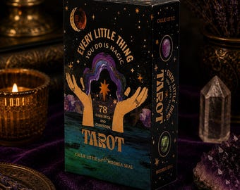 Jede kleine Sache, die Sie tun, ist magisches Tarot-Deck mit Handbuch, inspirierende Weissagungskarten, Geschenk für Tarot-Leser und Tarot-Liebhaber