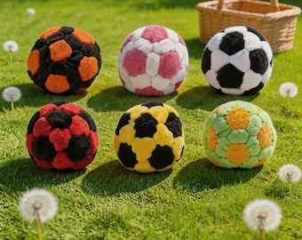 Soft Plush Soccer Hacky Sack Footbag Juggling Ball,90s Retro Nostalgia Outdoor Game Gift,ADHD Fidget Toy,Kids Throwing Toy