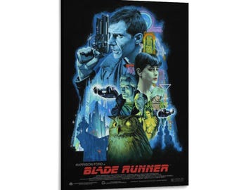 Blade Runner 2049 Movie Canvas Wall Art Poster Print Living Room Decor