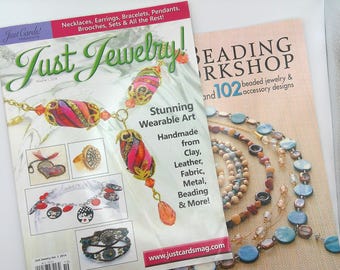 Just Jewelry Beading Workshop Magazines Used