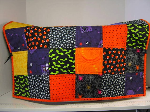 Halloween Quilted Large Sewing Machine Dust Cover 40 Inches Etsy Mesmerizing Sewing Machine Dust Cover Halloween Quilted Large Sewing Machine Dust Cover 40 Inches Etsy Mesmerizing Sewing Machine Dust Cover