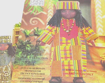 Vogue 9138 and 9140 Pattern Ethnic Doll