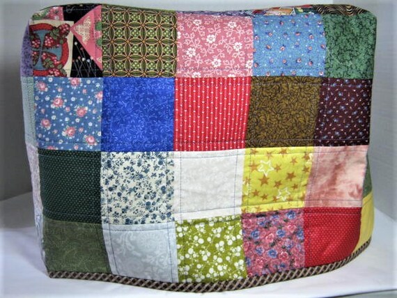 Scrappy Quilted Sewing Machine Dust Cover Getaway Dust Cover Etsy Unique Sewing Machine Dust Cover Scrappy Quilted Sewing Machine Dust Cover Getaway Dust Cover Etsy Unique Sewing Machine Dust Cover