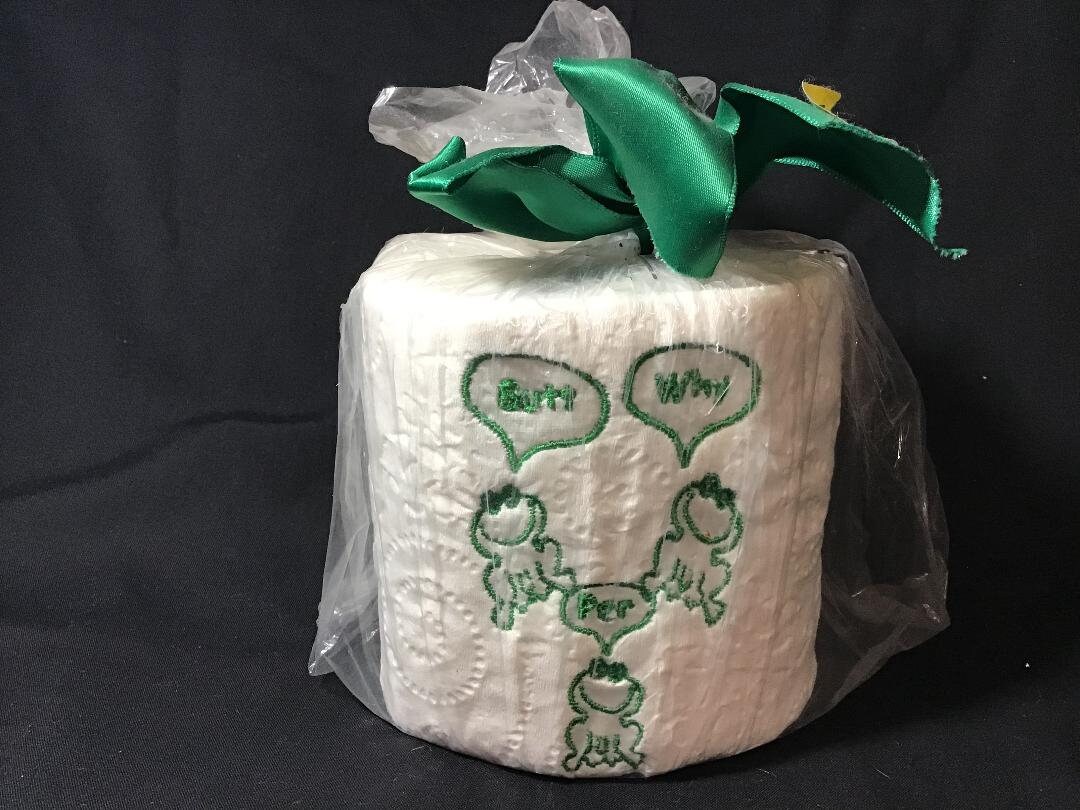 Embroidered Toilet Paper - Etsy