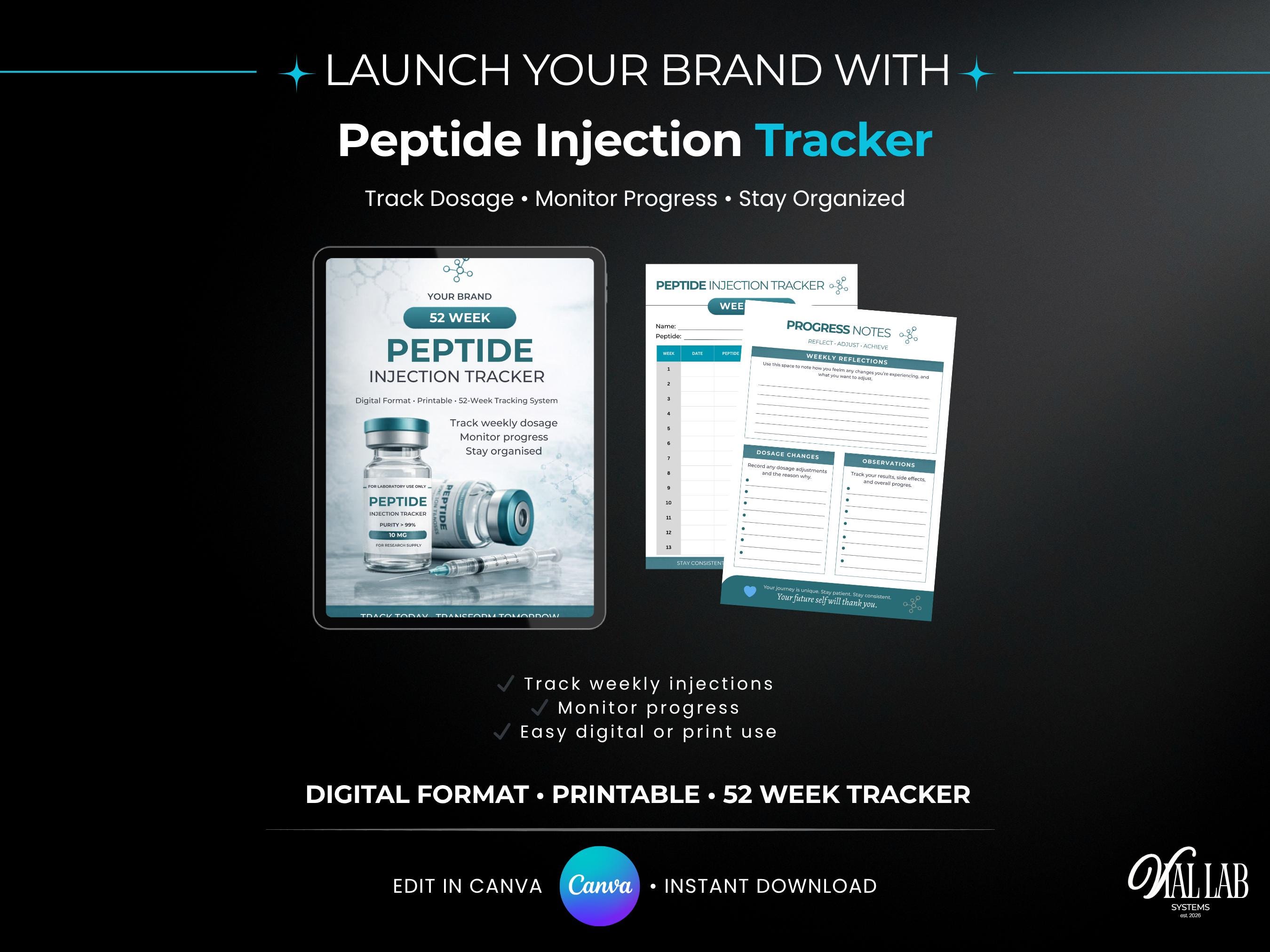 b12 injection reminder Peptide Tracker Planner 52 Week Editable Peptide Print Peptide Written Tracker Peptide Dose Tracker Canva Template InstantDownload Nexum Injection 40mg | blog-high-histamine-what-it-does-and-why-it-s-so-complicated-starter-pack Size:2 boxes (20 amp. x 2 ml)
