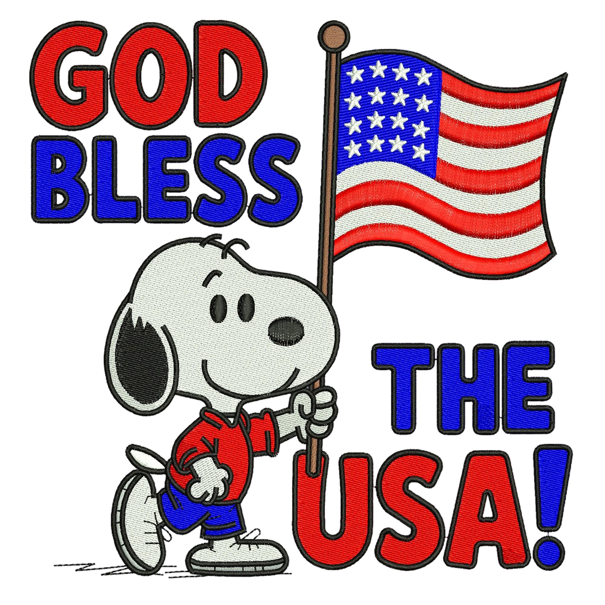 スヌーピータペストリー AMERICA, YOU'RE BEAUTIFUL! Amazon.com: Peanuts Snoopy Patriotic American Flag Adhesive Vinyl