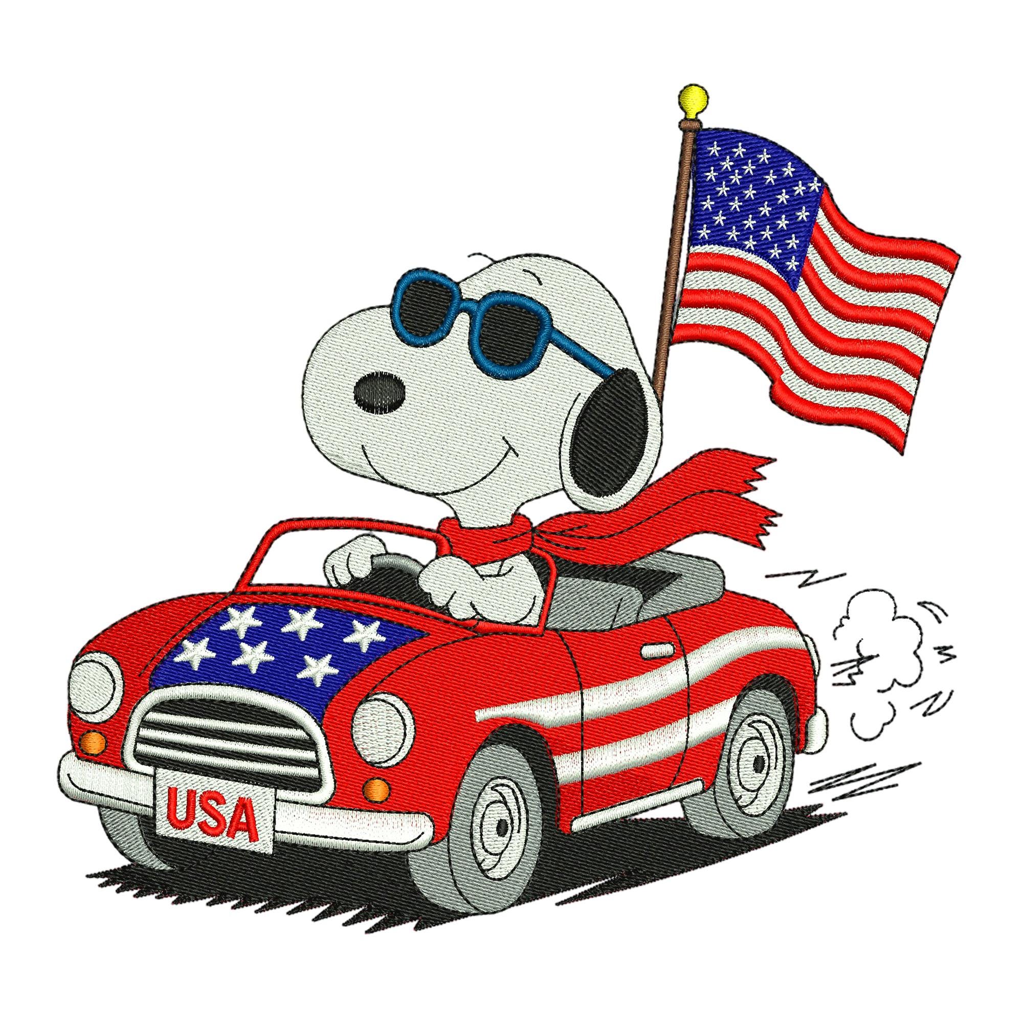 Snoopy Usa Flag - Etsy - Page 2