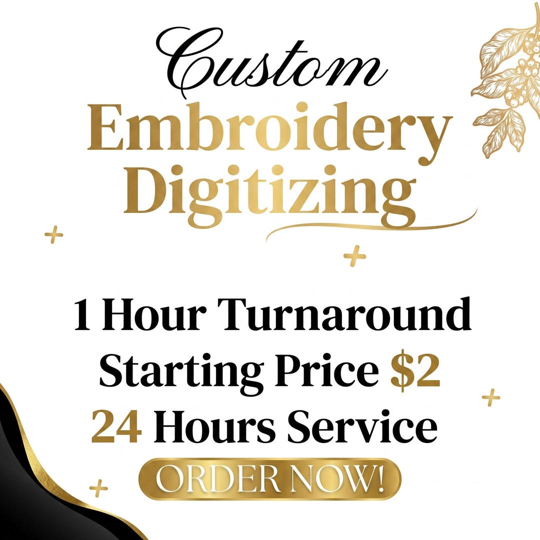 Embroidery Digitizing Service - Custom Logo Digitizing - Image ...