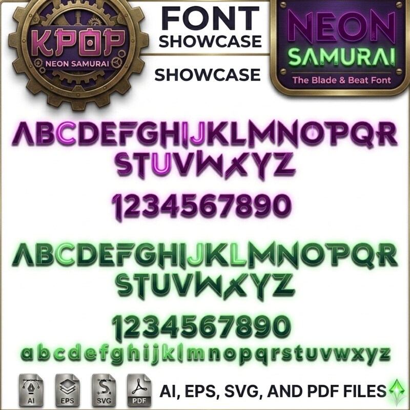 Huntrix Font - Etsy