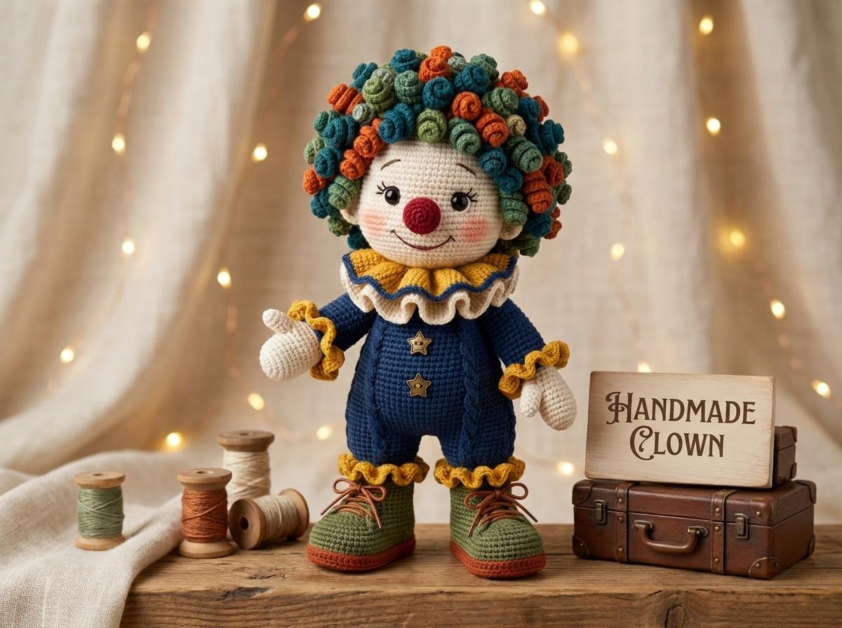 ピエロのぬいぐるみ - Etsy 日本