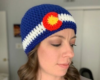 Crochet PATTERN "Colorado Beanie" Perfect Colorado Fan Gift