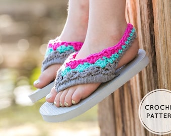 Crochet PATTERN All Sizes Included - Beach Edition