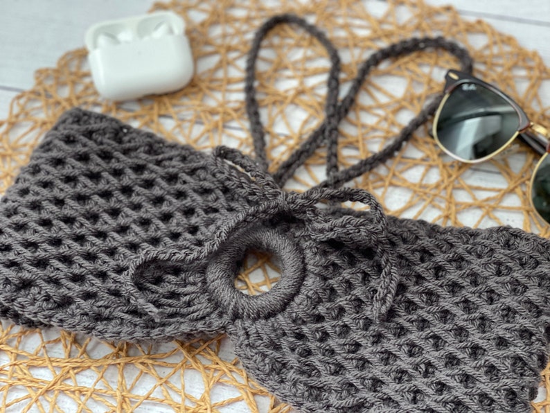 Crochet PATTERN The BOHO Bandeau Top Reversible PDF Easy to Follow Instructions image 4