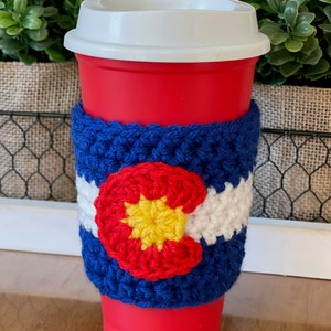 3 Crochet PATTERN Bundle The Colorado Trio Beanie, Cup Cozy and Mug Rug/Coaster image 4