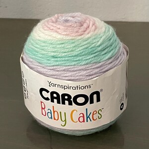 Caron Baby Cakes, Confezione Da 6 Gomitoli Di Filato Autostrappante, 100g L'uno, Colore Ballerina, Per Maglia E Uncinetto - 4